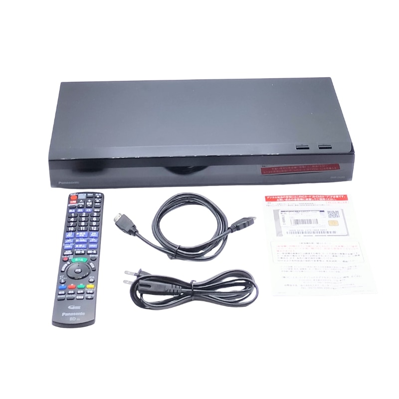 【中古 動作確認済】 パナソニック 2TB 7チューナー ブルーレイレコーダー 全録 6チャンネル同時録画 DMR-2X203