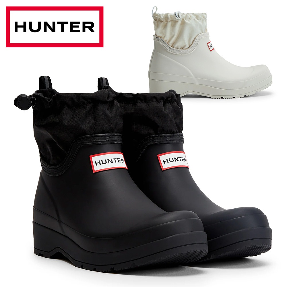 HUNTER レインシューズ メンズ レディース プレイ ショート トラベル ブーツ UFS4020RMA ハンター