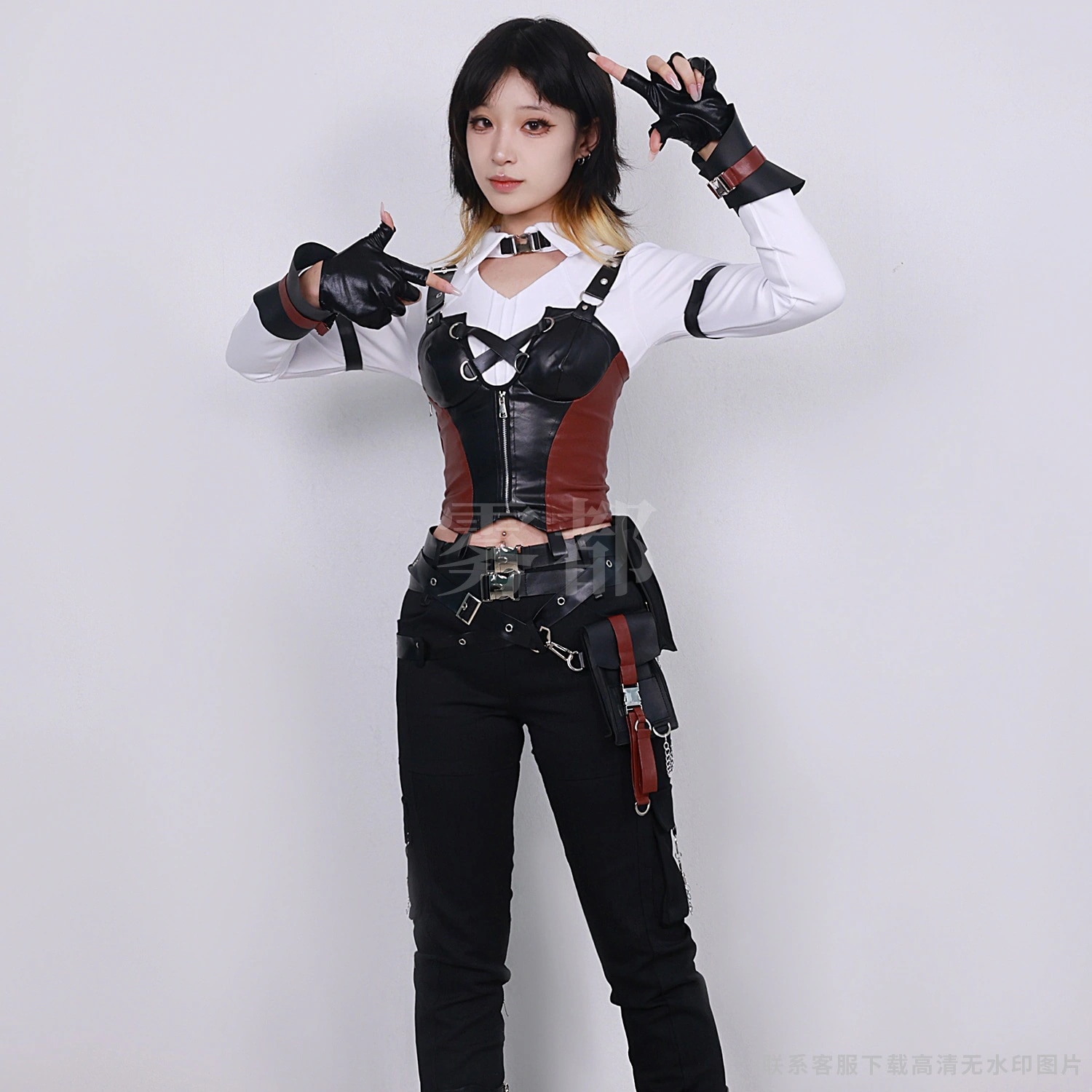 恋と深空服ヒロイン-ハンターパンツCosハンターさん戦闘服ゲームセット