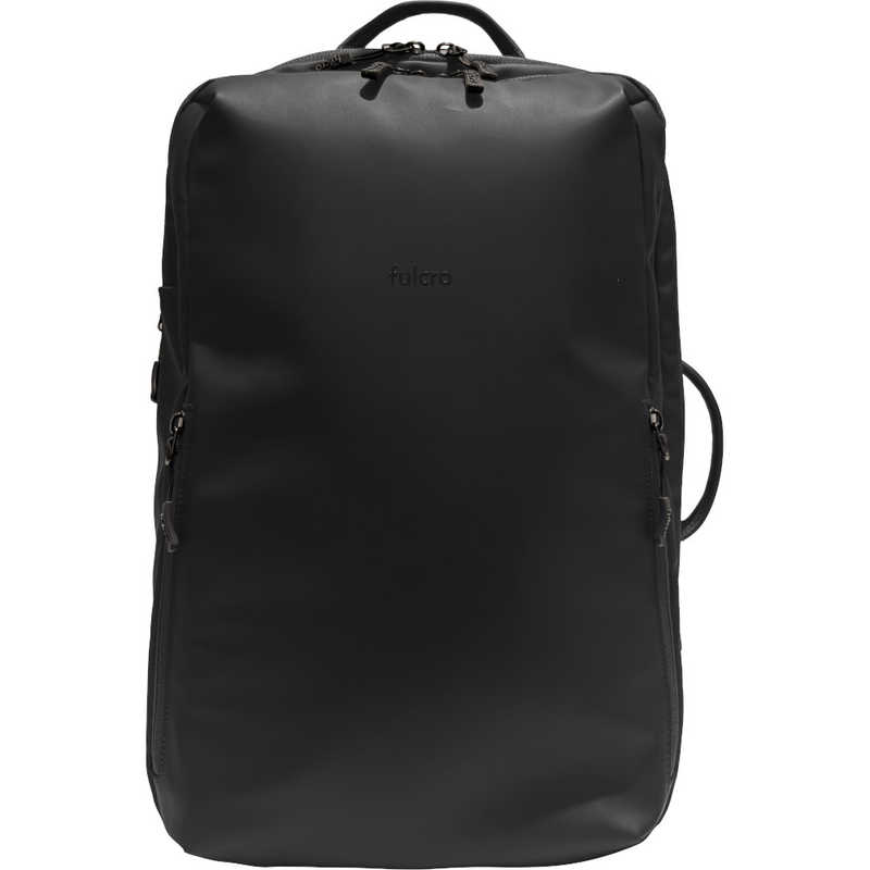 FULCRO　カジュアルリュック ビジネスリュック PC対応 15インチ A4 13L 撥水 耐水 ブラック　fia-3014-BK