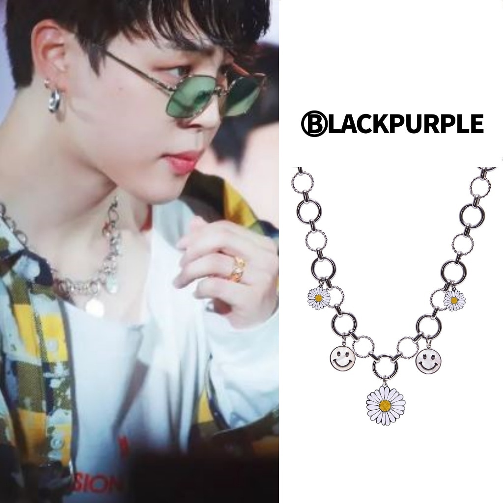 【BLACKPURPLE】 HAPPYDAY NECKLACE [BTS JIMIN着用]