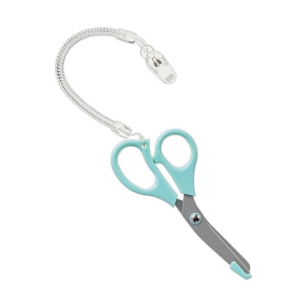 （まとめ）ティティメディカル ナーイスはさみ左利き用 グリーン 1本[x5セット]