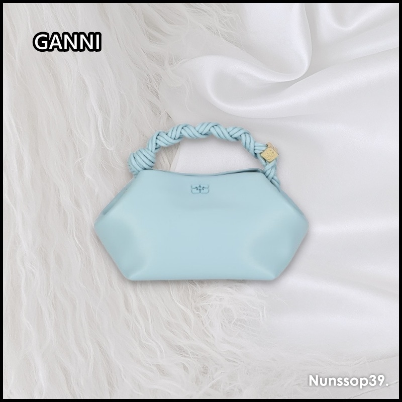 GANNI A6335 297 スモール ガニ ブ トートバッグ