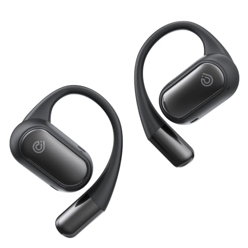 【音質がさらに進化・新次元のオープン型】 Earaku (イアラク) ワイヤレスイヤホン オープンイヤー イヤホン 超軽量 耳を塞がない 耳掛け式 究極のフィット感 イヤフォン 骨伝導の革新 DSP機