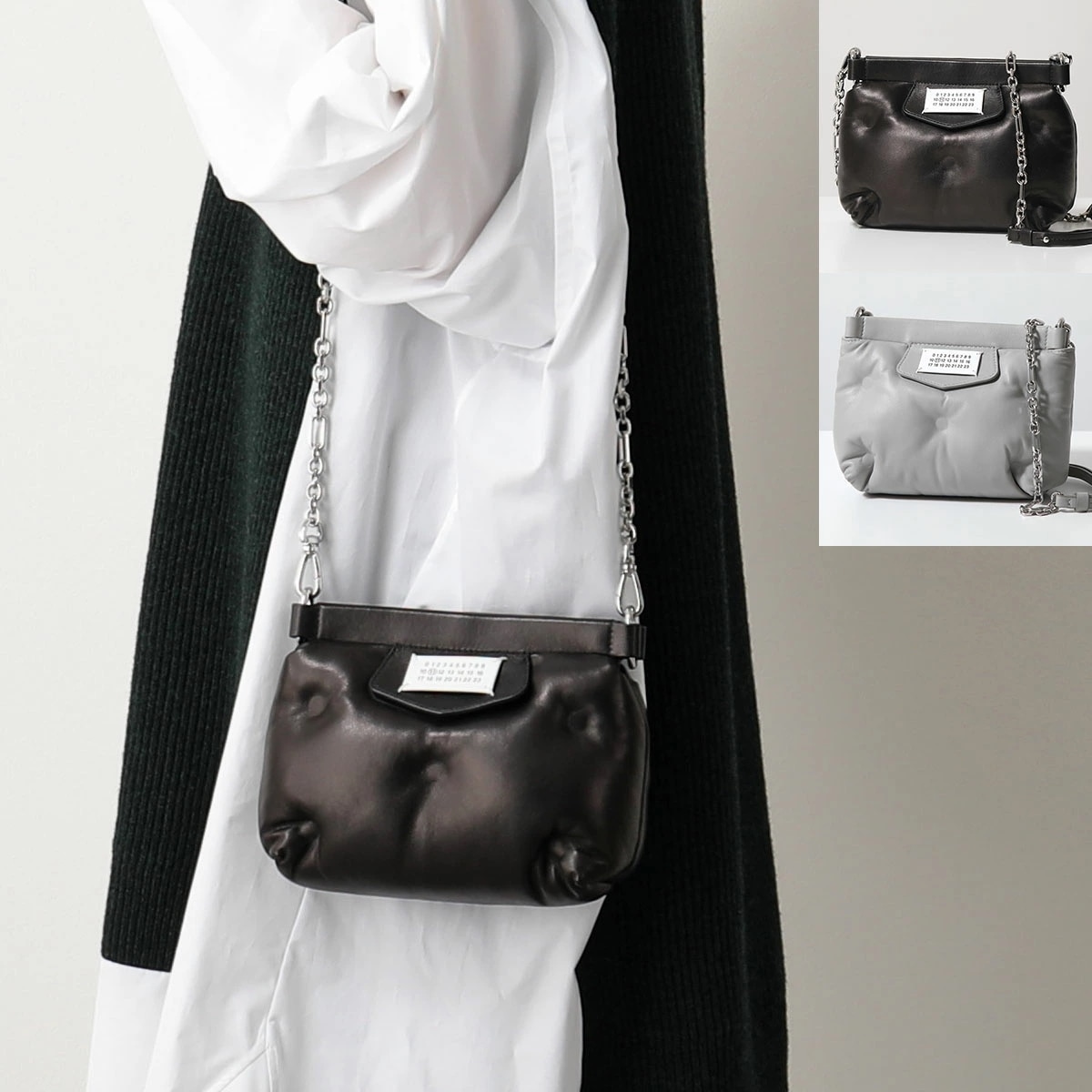 MAISON MARGIELA マルジェラ 11 ショルダーバッグ Glam Slam グラムスラム S56WF0161 P4300 レディース クラッチバッグ 鞄 カラー2色ショルダーバッグ