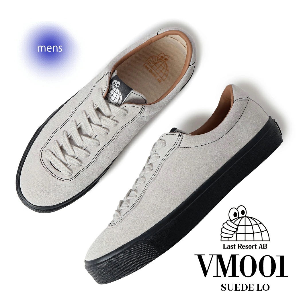 LAST RESORT AB ラストリゾート エービー スエード ロー スニーカー VM001 スウェード SUEDE LO WHITE ( ホワイト 白 メンズ レディース スケート　シューズ SK