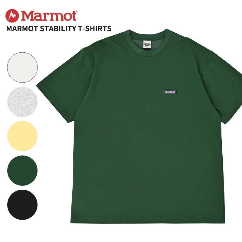マーモット メンズ 半袖Tシャツ 吸水 速乾 MARMOT マーモットスタビリティ ティーシャツ カットソー MTSS25MST075
