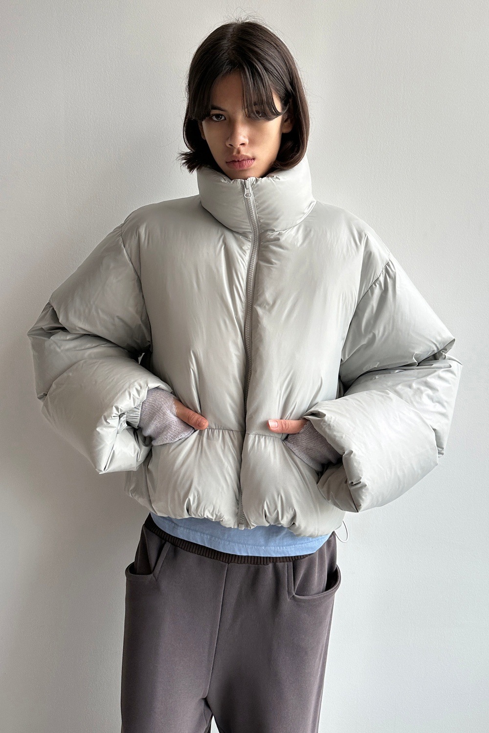 【LOW CLASSIC】 VOLUME PUFFER JACKET : 3COLOR