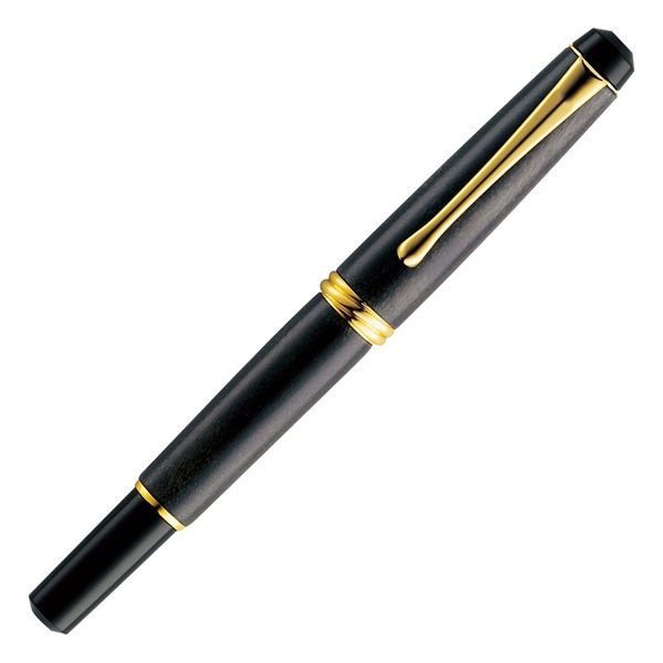 呉竹 Kuretake くれ竹万年毛筆 夢銀河 天然木 梨 型おろし