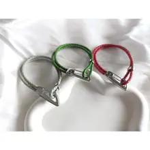 見事なカスタムメイドの中空 MB ブレスレット仕立てられた長さ: カップルの愛情を表現するのに最適