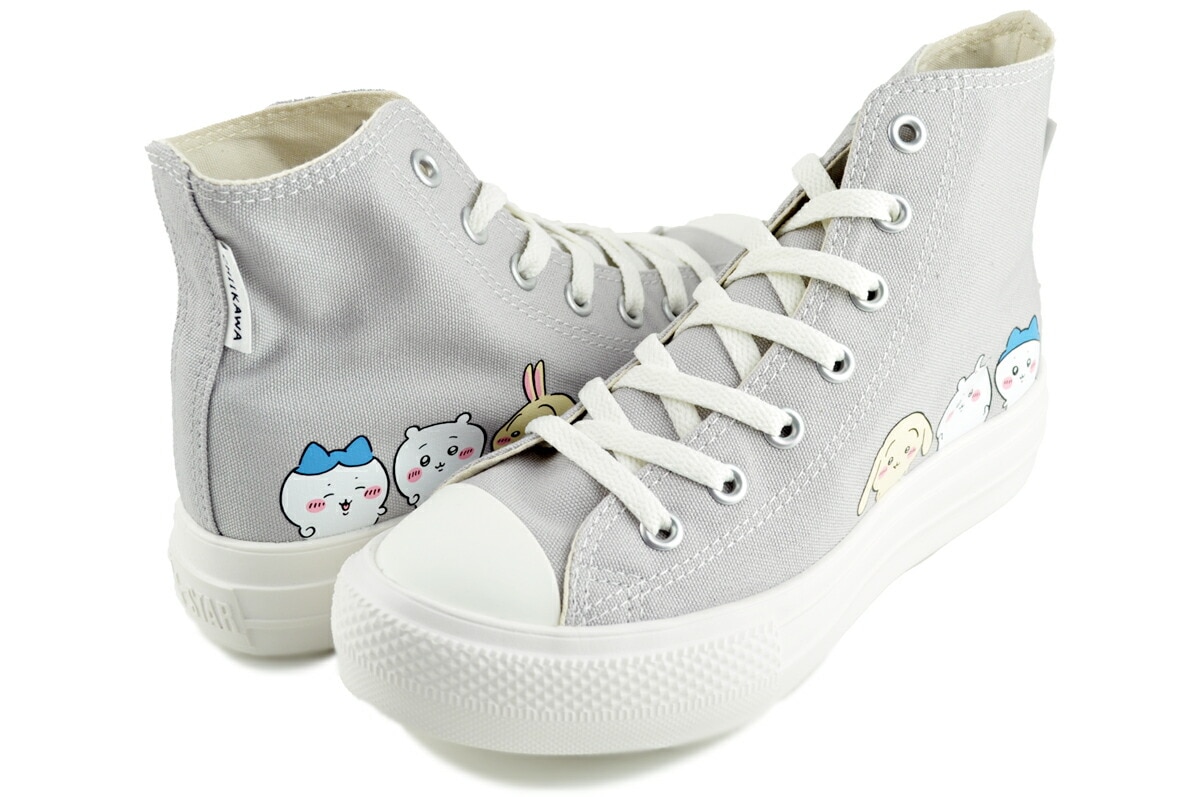 オールスター ライト PLTS PT ハイ ちいかわ ライトグレー 31315242