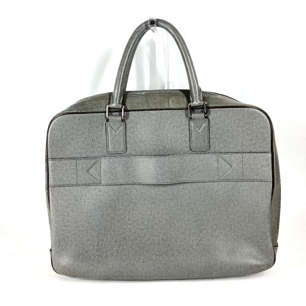 ビジネスバッグ ネオイゴール タイガ ハンドバッグ カバン トートバッグ 書類バッグ タイガレザー グラシエ グレー