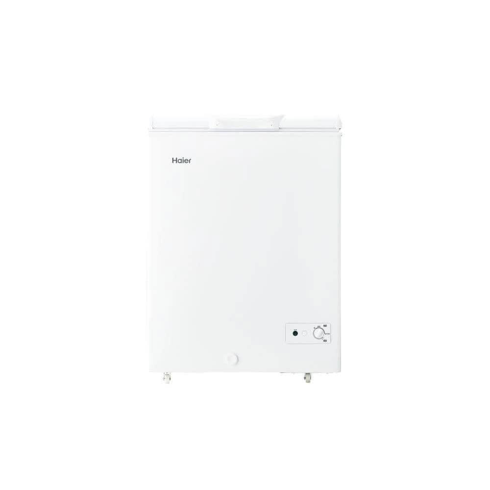 配送のみ/設置取付無し ハイアール 上開き式冷凍庫 142L JF-CW14A(W) ストッカー 冷凍 冷蔵 白 家庭用 上開き 直冷式