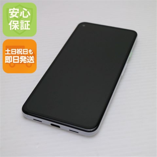 美品 SoftBank Google Pixel 4a (5G) 128GB クリアリーホワイト スマホ 中古土日祝発送 即日発送 59