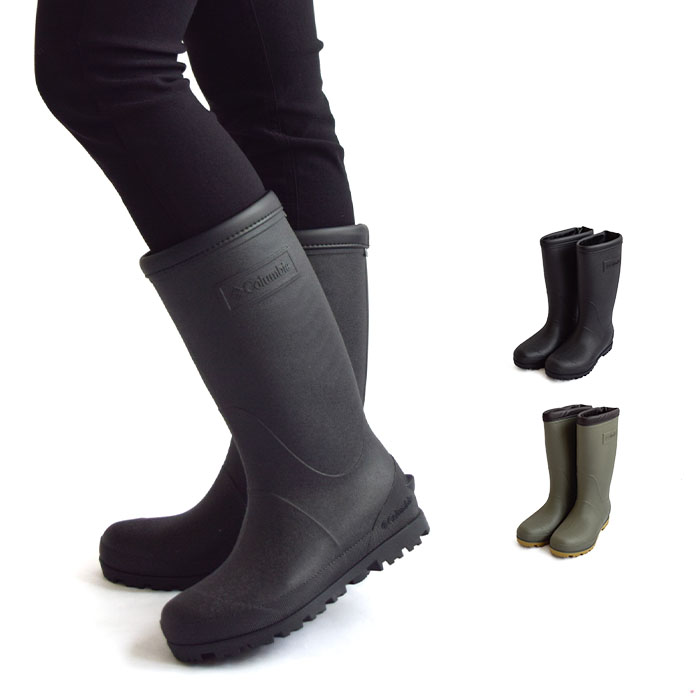 レインブーツ RUDDY LEAF II ラディーリーフ ツー メンズ レディース ユニセックス オールシーズン 23-25cm ブラック カーキ YU8481