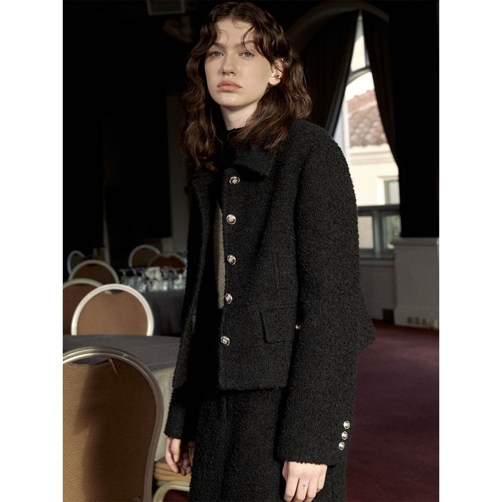 LOEUVRE スタンカラーブークレジャケット SW3WJ437 10