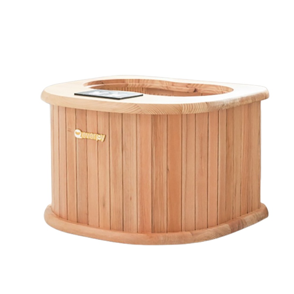 Everjoy dry sitz bath foot bath Natural Wood