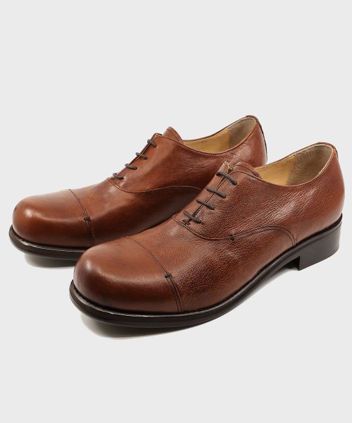 Ivy Cowhide Oxford Brown