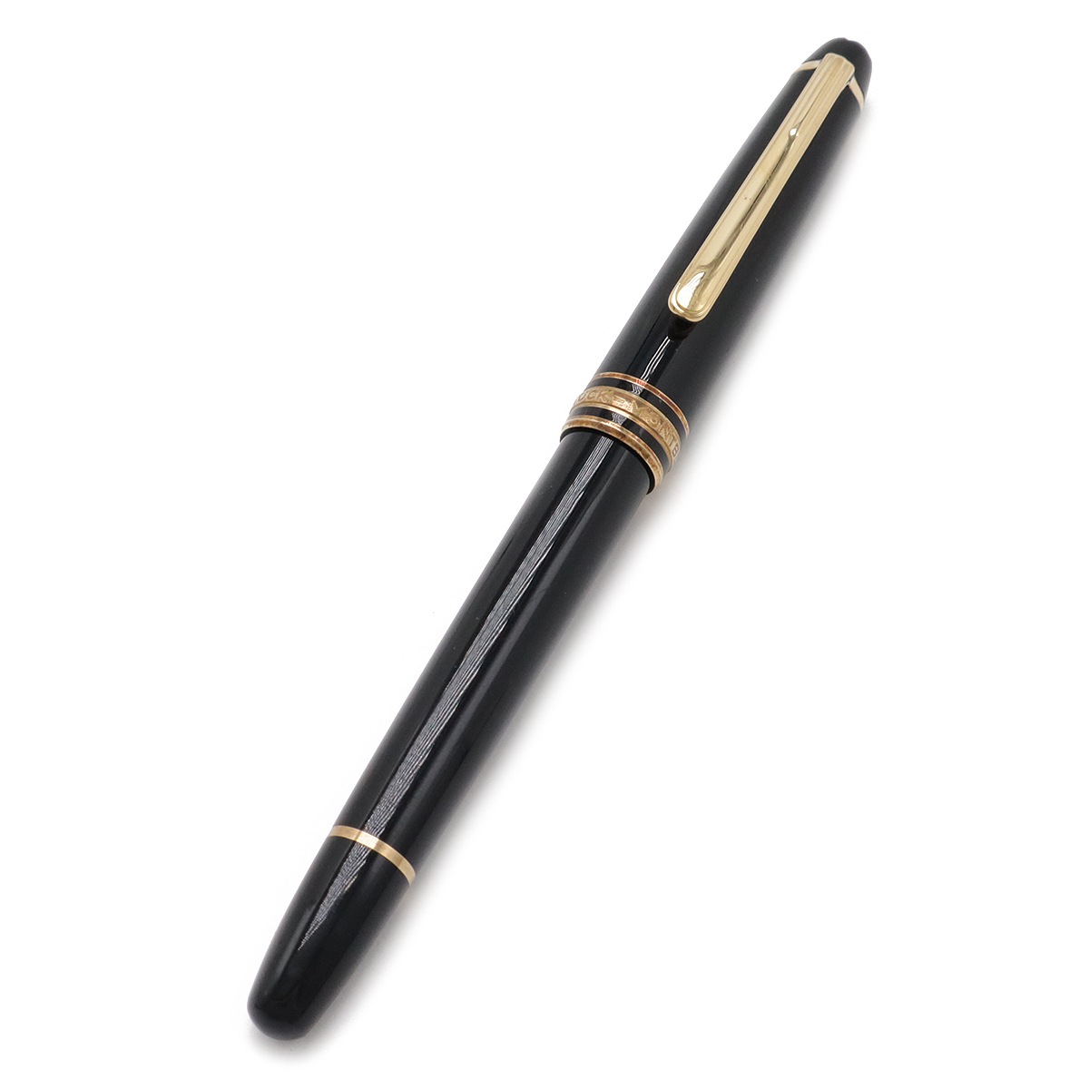 マイスターシュテュック 万年筆 ペン先14K ブラック 黒 ゴールドカラー コンバーター式 インクなし 481