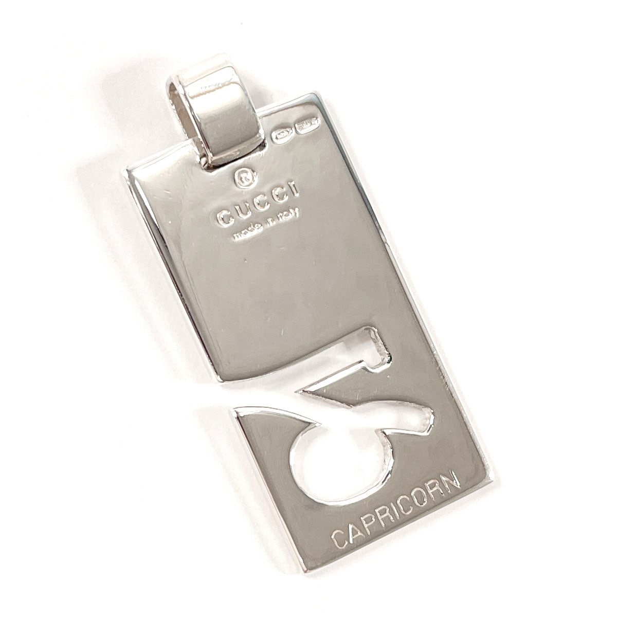 星座 CAPRICORN やぎ座 ペンダントトップ シルバー925 ユニセックス