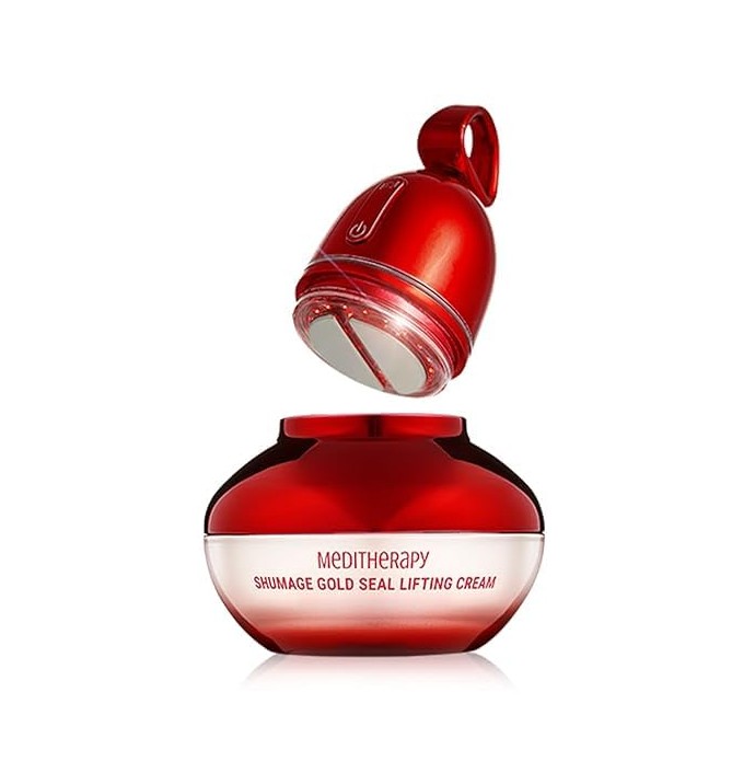 シューマジゴールド糸リフティングクリーム&EMS美顔器