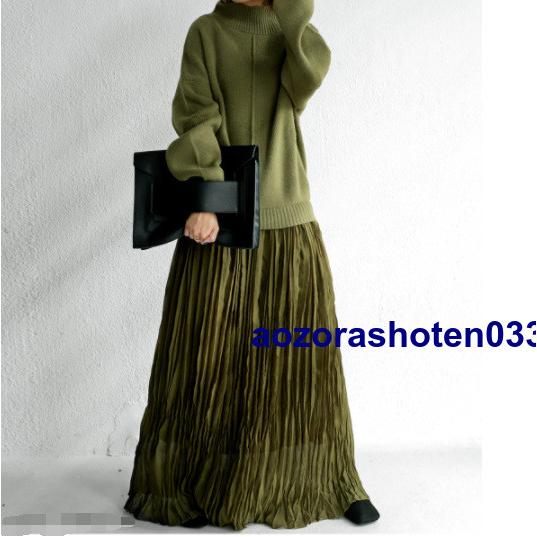 ロングワンピース 春マキシワンピース 40代50代 切り替えニット ワンピースシフォン 不規則 長袖ワンピース秋冬 入学式 卒業式通勤 二次会