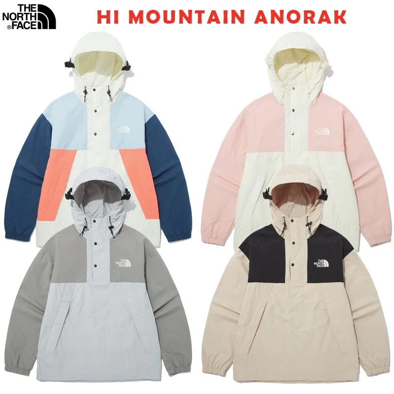 韓国正規品保証 関税負担なし NA3BP02A HI MOUNTAIN ANORAKデイリー 基本 着装 男子 女子 人気 韓国 ファッション 男女共用 アウトドア