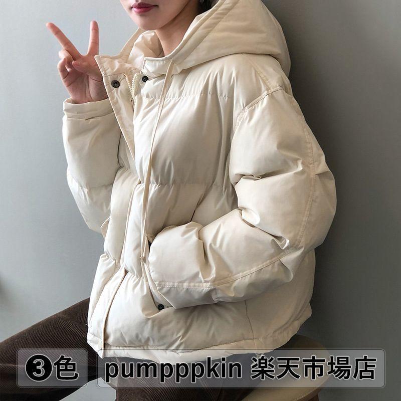 今月の新商品 上品 フード 付き ジャケット レディース 秋 冬 防寒 かわいい もこもこ 中綿 コート ゆったり ショート丈 帽子付き 中綿ジャケット お洒落 暖かい 軽量 フェイ上品 フード 付き