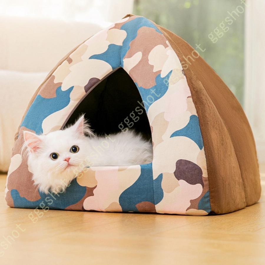 猫ベッド 猫ハウス ドーム型 犬小屋 犬 ベ ッド クッション 小型犬 キャットハウス ペット ベッド 冬 ふわふわ かわいい おしゃれ 暖かい 洗える ペットベッド