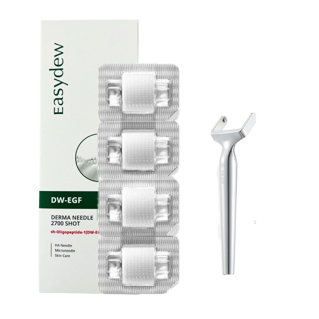 【正規品】DW-EGF ダーマトックス マイクロニードルケア 40mg×4本 + ローラー付 韓国コスメ 11,519円