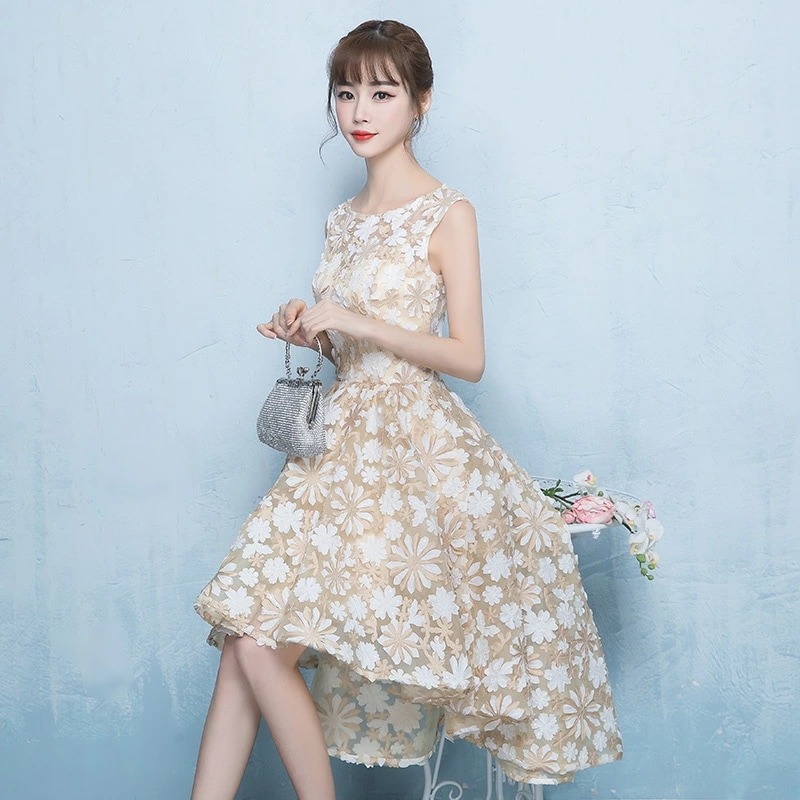 パーティードレス ミニドレス ショートドレス レディース カラードレス ウェディングドレス ウエディングドレス Aライン ファスナータイプ 発表会 舞台 食事会