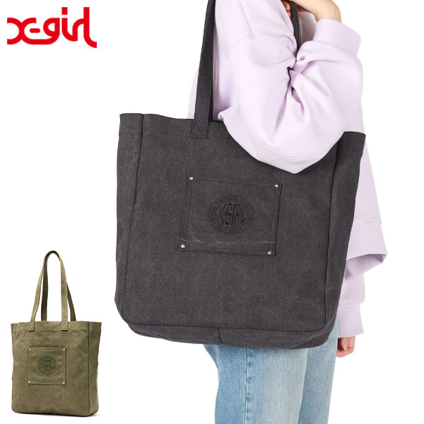 レディース 大きめ A4 大容量 軽量 丈夫 通学 ブランド 縦 縦型 大学生 高校生 肩掛け PIGMENT DYED TOTE BAG 105242053