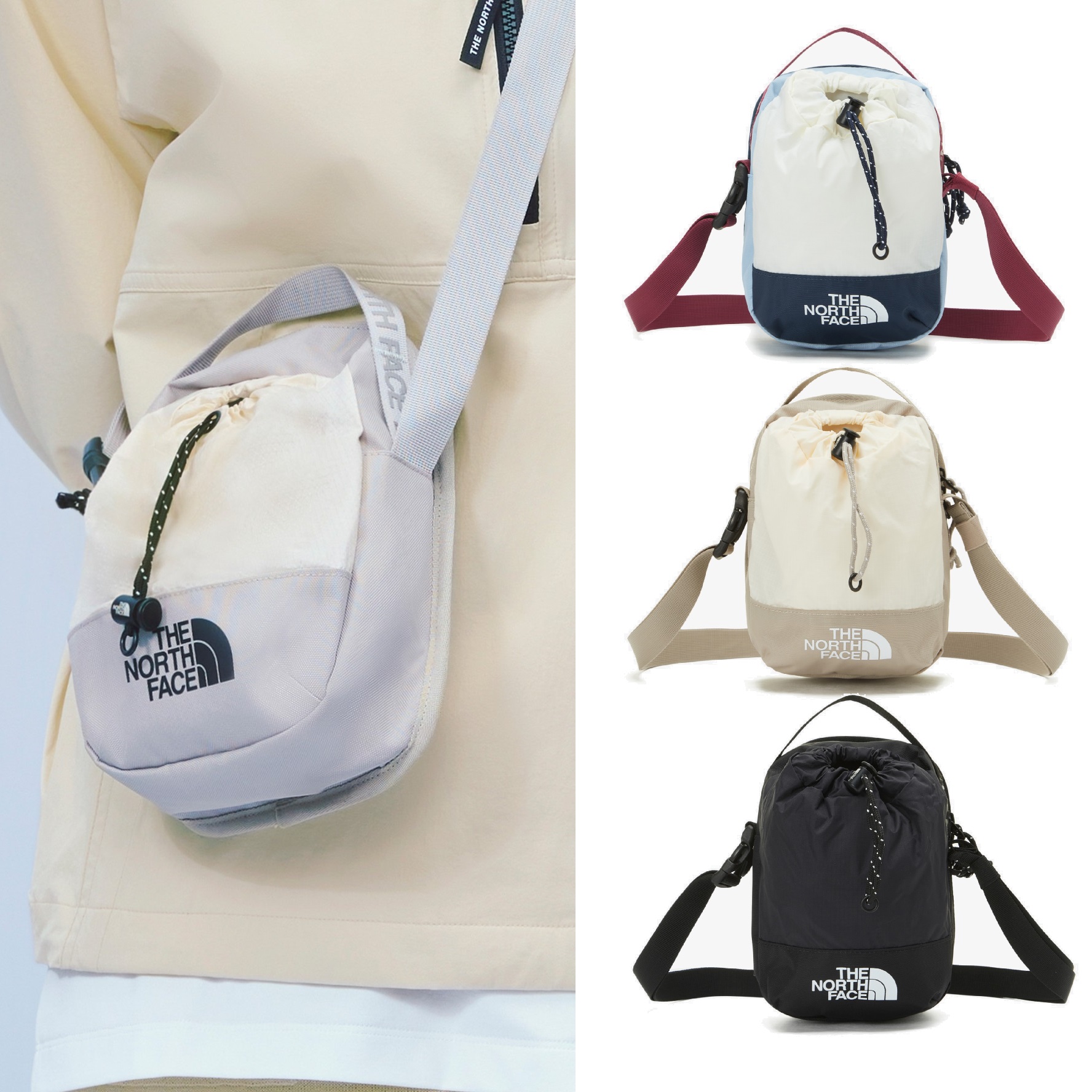 BREEZE CROSS BAG 3色 新学期 カジュアル 新商品 韓国人気 日常用 旅行用 男女共用 日常服 6,873円