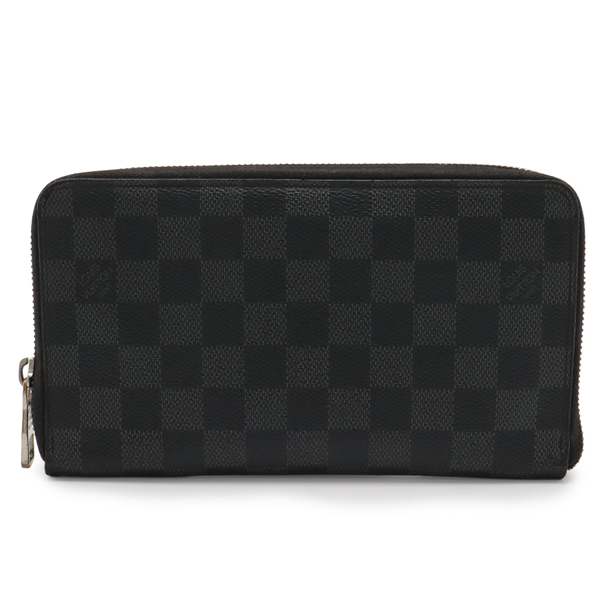 ダミエグラフィット ジッピー オーガナイザー ラウンドファスナー 2つ折長財布 二つ折り長財布 N6307