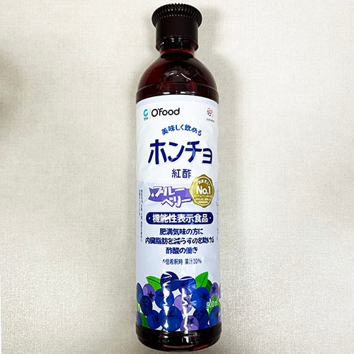 美味しく 飲める お酢ブルーベリー 900ml x 12本 酢飲料 韓国売り上げNo.1
