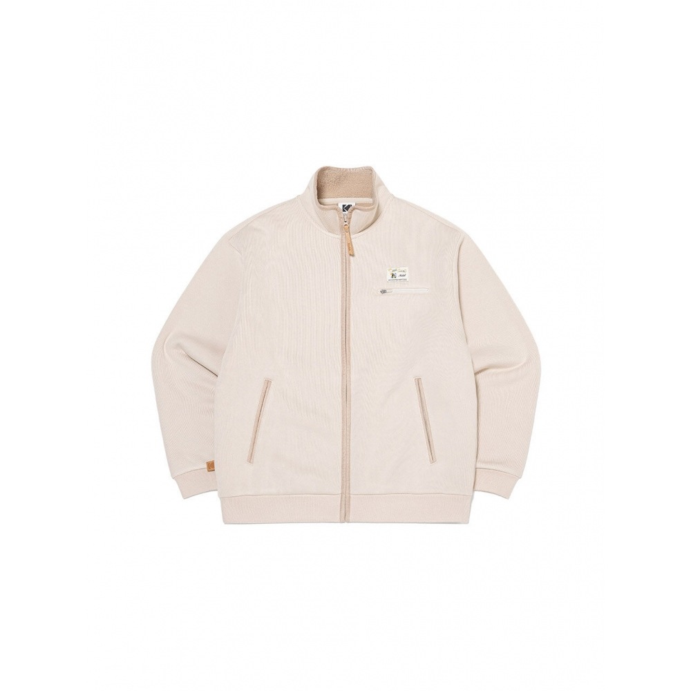 コダックアパレルブラウニーライトワームジップジャケットIVORY