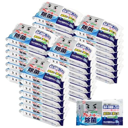 レック(LEC)レック 除菌の 激落ちくん ウェットシート 30枚入×36個 (1,080枚) 大容量 ケース販売