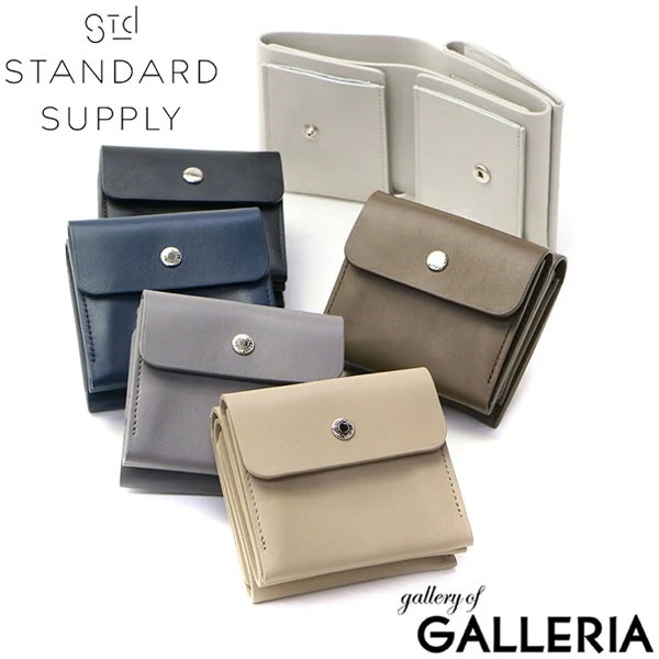 スタンダードサプライ 財布 STANDARD SUPPLY 二つ折り 二つ折り財布 革 レザー PAL BIFOLD WALLET パル ウォレット ミニ財布 小さい財布 メンズ レディース