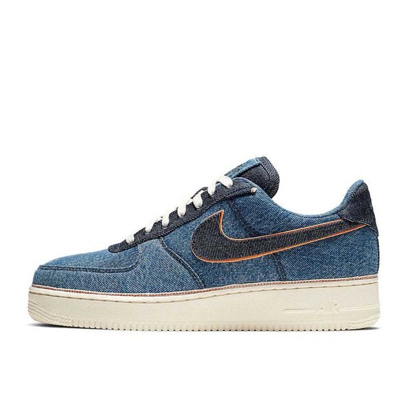 デニム エアフォース1 28.5cm 31 Denim Nike Air Force 1 1 Stonewash 905345-403