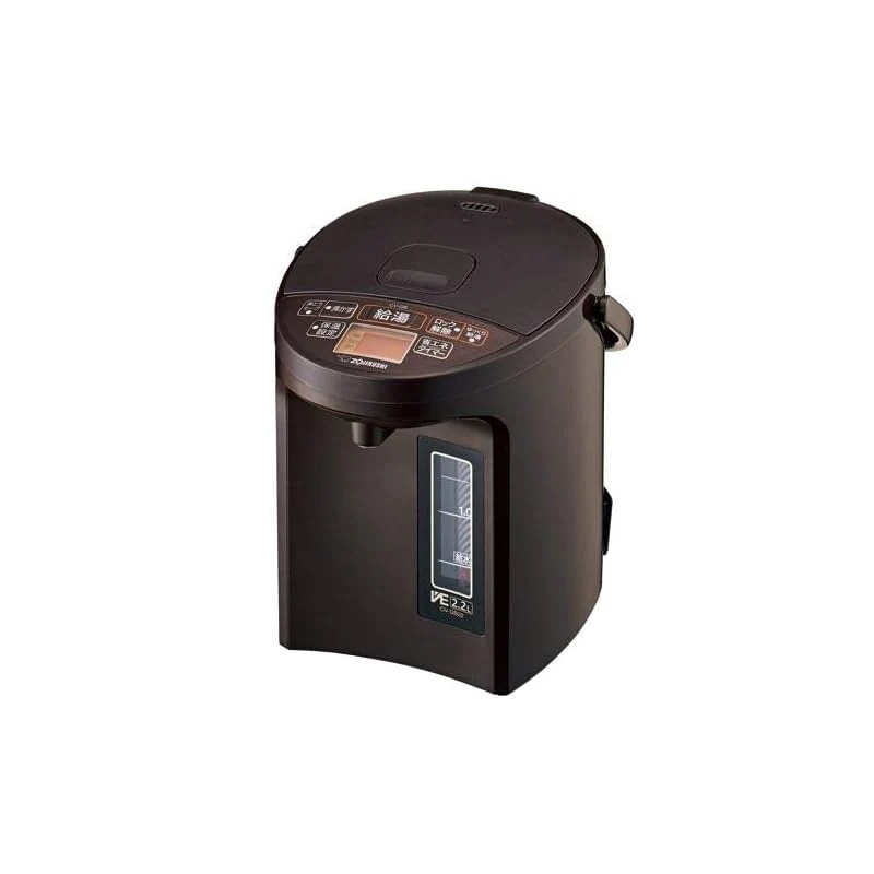 【即納】象印 マイコン沸とうVE電気まほうびん 2.2L ブラウンZOJIRUSHI 優湯生(ゆうとうせい) CV-GB22-TA