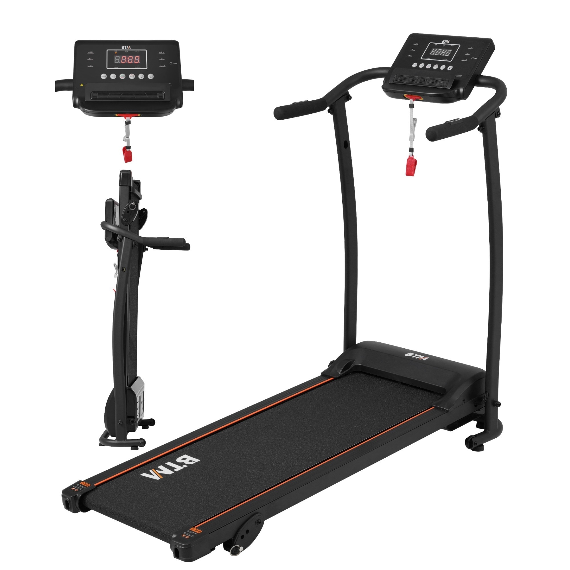【国内発送 無-送料】20ランニングマシン 電動ランニングマシン ルームランナー デスク付き MAX10km/h フィットネスマシーン ダイエット器具 キャスター付き 心拍数計測機能付き 家庭用 超静