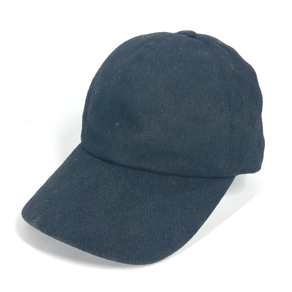 キャップ M76585 キャップ・モノグラム エッセンシャル 帽子 キャップ帽 ベースボール コットン ブラック
