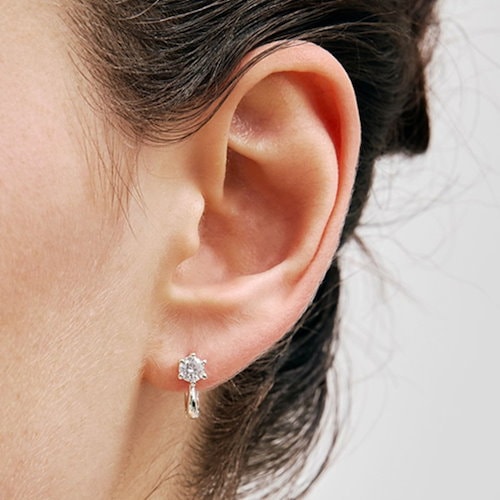 【Hei】edge chain post earring〜エッジチェーンポストピアス Hei】edge chain post earring〜エッジチェーンポストピアス