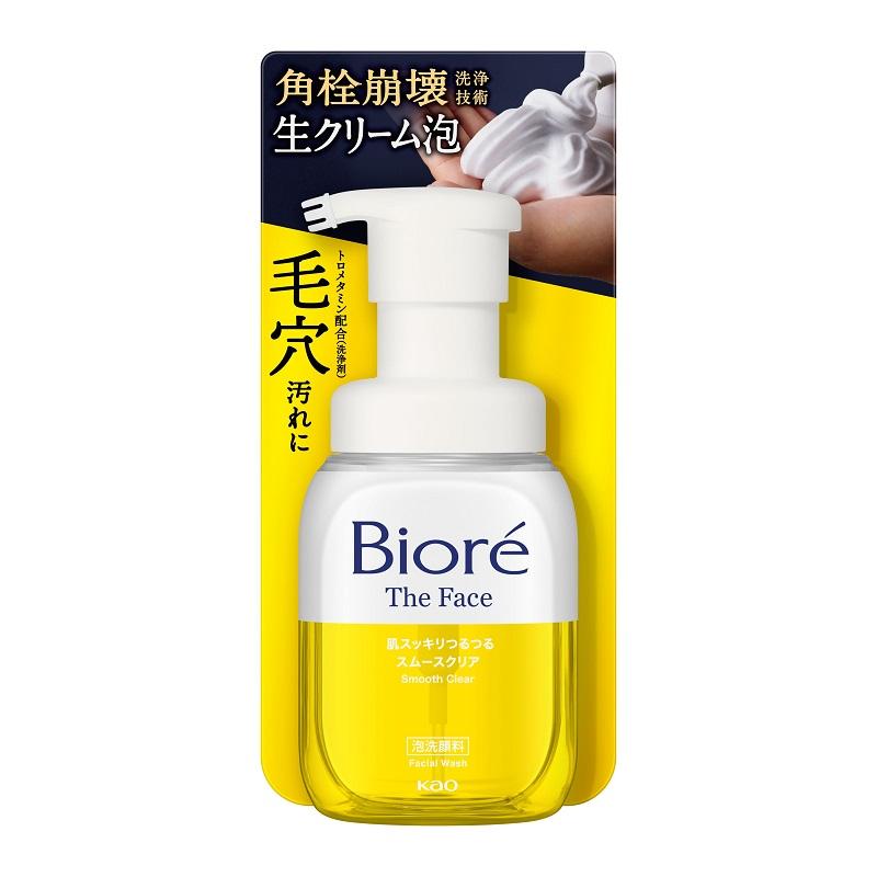 ビオレ ザフェイス 泡洗顔料 スムースクリア 200ml