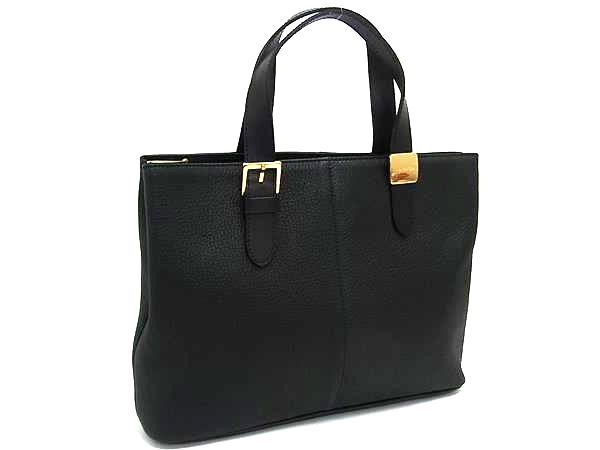 ハンドバッグ - レザー - ノバチェック ベルト ゴールド金具 ブラック ショルダーバッグ トートバッグ ショッピングバッグ 鞄 ブランド ビジネス 斜め掛け 肩掛け 上品【本物保証】