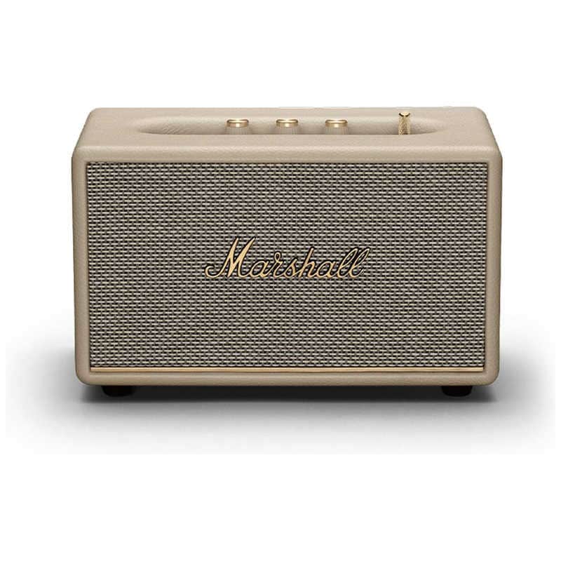 MARSHALL　ブルートゥーススピーカー クリーム ［Bluetooth対応］　ACTON3BTCREAM