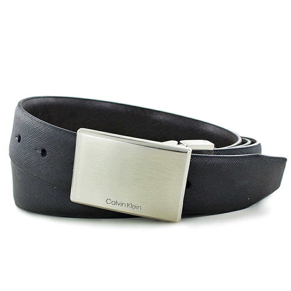 カルバンクライン メンズ 本革ベルト 紳士用 リバーシブルベルト 男性 ギフト プレゼント ベルトセット レザー ベルトカット可 彼氏 夫 父親 通勤 通学 おしゃれ 贈り物 ポイント消化