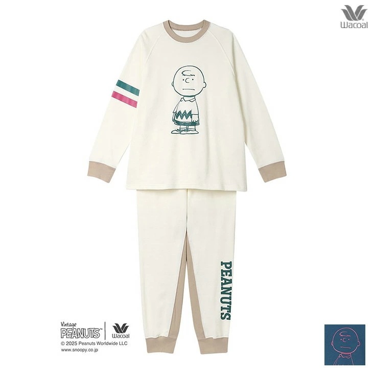 スヌーピー PEANUTS ピーナッツ ワコール wacoal レディース パジャマ ルームウェア 部屋着 春夏 FDX555
