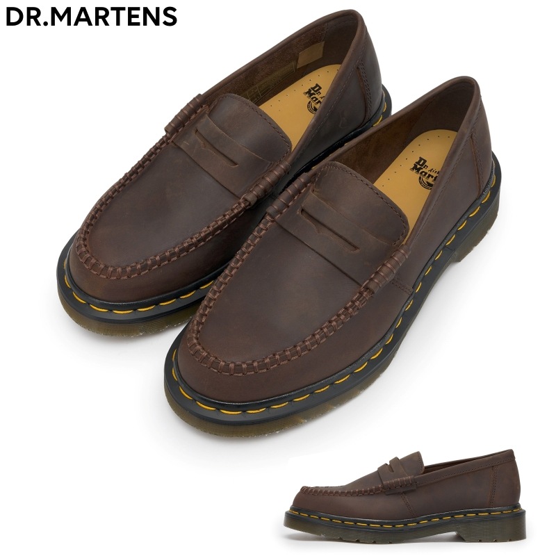 [DR.MARTENS] ドクターマーチン PENTON ペニーローファー DARK BROWN