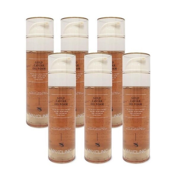 マックスクリニック ゴールド キャビア オイル フォーム クランザー 110g 6個 SF